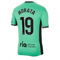 Stroje piłkarskie Atletico Madrid Alvaro Morata #19 Koszulka Trzeciej 2023-24 Krótki Rękaw